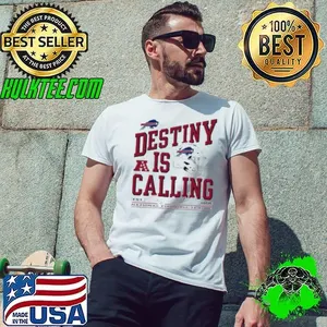 Destiny Is Calling Buffalo Bills Vintage Football Logo Helmet T-Shirt