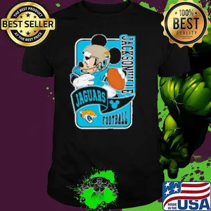 Disney Mickey Jacksonville Jaguars Wildcard Shirt