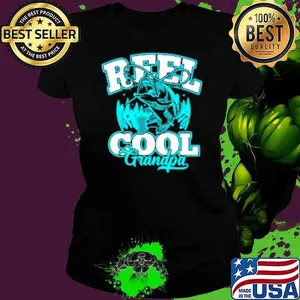 Fishing Reel Cool Grandpa Shirt