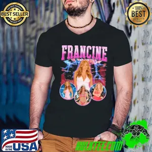 Francine American professional wrestling valet professional wrestler T-Shirt