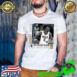 Herbert jones American professional basketball New Orleans Pelicans T-Shirt