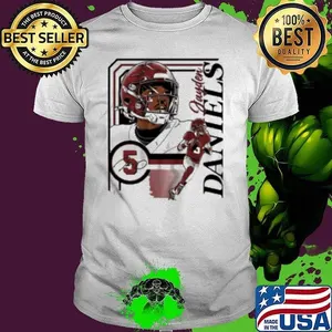 Jayden Daniels Collage Frame  Shirt