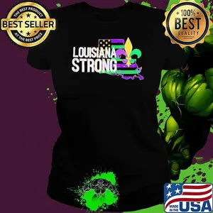Louisiana Strong Fleur De Lis shirt