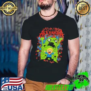Monster Asking Alexandria Graphic Shirt