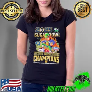 Notre Dame Fighting Irish Is The Sugar Bowl 2025 Champions Shirt