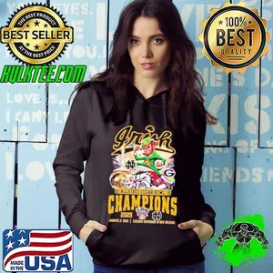 Notre Dame Fighting Irish Win Georgia Bulldogs Celebrating Allstate Sugar Bowl 2025 Champions Mascots shirt