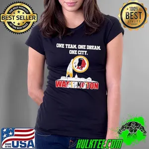 One team one dream one city Washington Redskins skyline city shirt