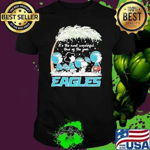Peanuts it’s the most wonderful time of the year Philadelphia Eagles shirt