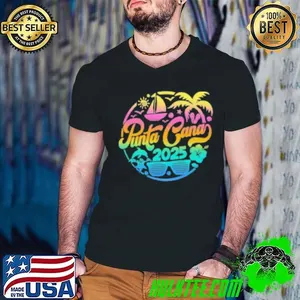 Punta Cana 2025 Family Vacation Beach Matching Group Shirt
