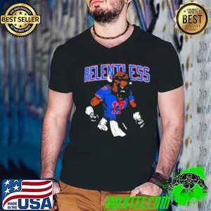 Relentless Buffalo Bills Josh Allen Bill Mascot 17  Shirt