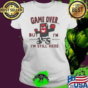 Retro Vintage Game Over Gamers Indie Gamer 80s Shirt