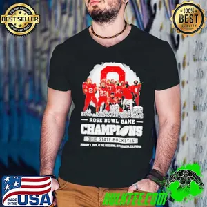 Rose Bowl Game Champions 2025 Ohio State Buckeyes January 1 2025 at the Rose Bowl in Pasadena California shirt