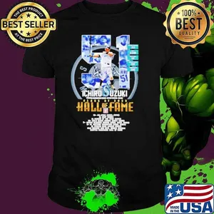 Seattle Mariners Ichiro Suzuki Class of 2025 Hall of Fame Baseball Signature shirt