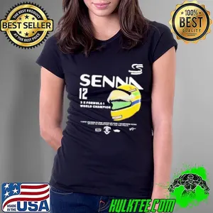 Senna 12 3X Formula 1 World Champions 2025 Shirt