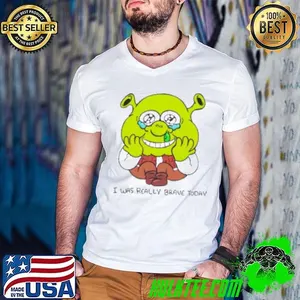 Shrek I was really brave today shirt
