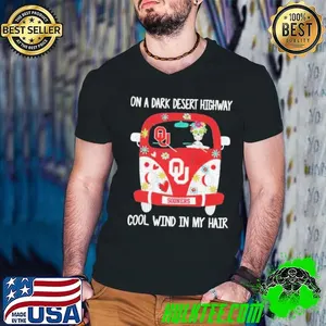 Skeleton driving Oklahoma Sooners Cool Wind In My Hair shirt