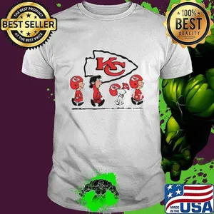 Snoopy The Peanuts Cheer For The Kansas City Chiefs 2024 25 NFL Shirt