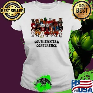 Southeastern Conference SEC mascot Shirt