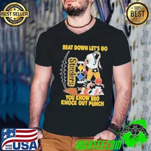 Steelers Beat Down Let’s Go You Know Bro Knockout Punch Shirt