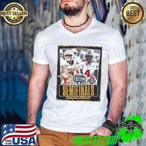Texas Longhorns Vs Ohio State Buckeyes Goodyear Cotton Bowl Classic Semifinals 2025 FOX CFB Poster shirt