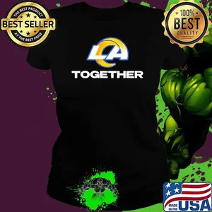 The Los Angeles Rams LA Together NFL Football 2025  shirt