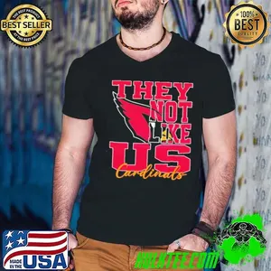 They Not Like Us Arizona Cardinals Nfl Football shirt