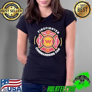 Washington Commanders Fire Dept Firefighter Always Ready Fan shirts