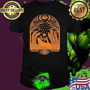 William Matheny Blooming Flower Eye Shirt