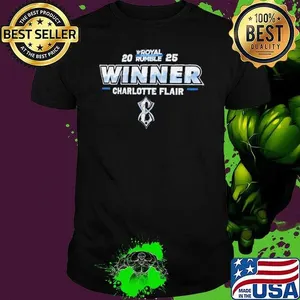 Charlotte Flair Royal Rumble 2025 Winner Shirt
