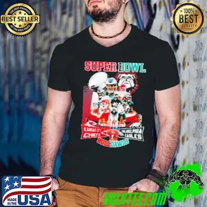 Chiefs And Eagles Super Bowl Bulldawgs 2025  Shirt