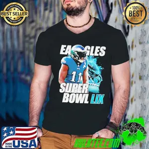 Chiefs vs. Eagles Super Bowl LIX A. J. Brown scream shirt