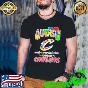 Cleveland Cavaliers Autism Accept Understand Love Shirt