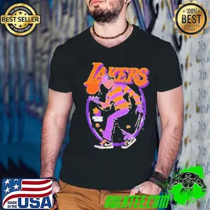 Freddy Krueger X Los Angeles Lakers Shirt