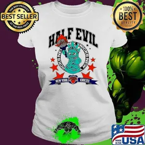 Half Evil New York Knicks New Merchandise 2025 Shirt