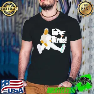 Jalen Hurts Cigar Hug Trophy Super Bowl LIX Philadelphia Eagles Philly Go Birds Shirt