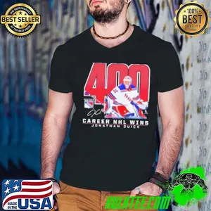 Jonathan Quick New York Rangers 400 Career Wins Shirt