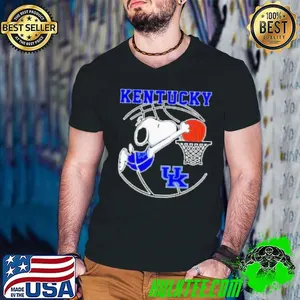 Kentucky Wildcat basketball Snoopy slam dunk Shirt