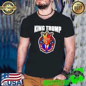 King Trump cartoon graphic Shirt