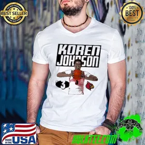 Koren Johnson Louisville Cardinals cartoon player Shirt