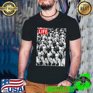 Life Magazine Gas Mask Shirt