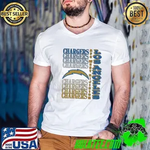 Los Angeles Chargers AFC East Division Logo Shirt