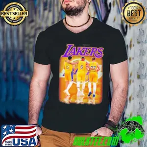 Los Angeles Lakers Austin Reaves Lebron James and Luka Doncic signatures Shirt