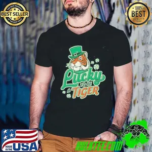 Lucky to Be a Tiger Saint Patrick’s Day Tiger Town Graphics  shirt