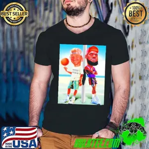 Luka Doncic And Lebron James Los Angeles Lakers NBA cartoon Shirt