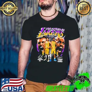 Luka Doncic and Lebron James Los Angeles Lakers NBA basketball graphic  Shirt