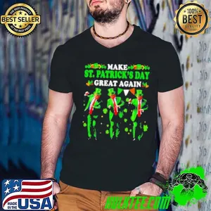 Make St. Patrick’s Day Great Again Trump Dance Shirt