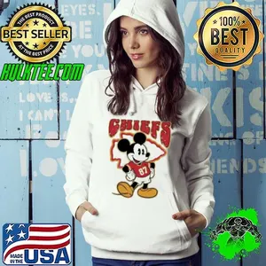 Mickey Mouse Travis Kelce Kansas City Chiefs shirt
