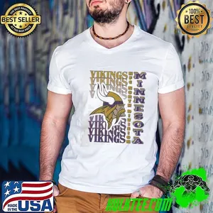 Minnesota Vikings AFC East Division Logo Shirt