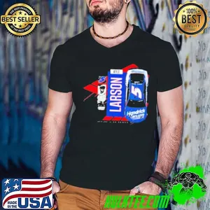 NASCAR 2025 Hendrick Motorsports Team Collection Kyle Larson Valvoline Car Shirt