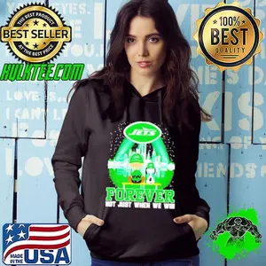 New York Jets Snoopy Charlie Brown Forever Not Just When We Win Shirt